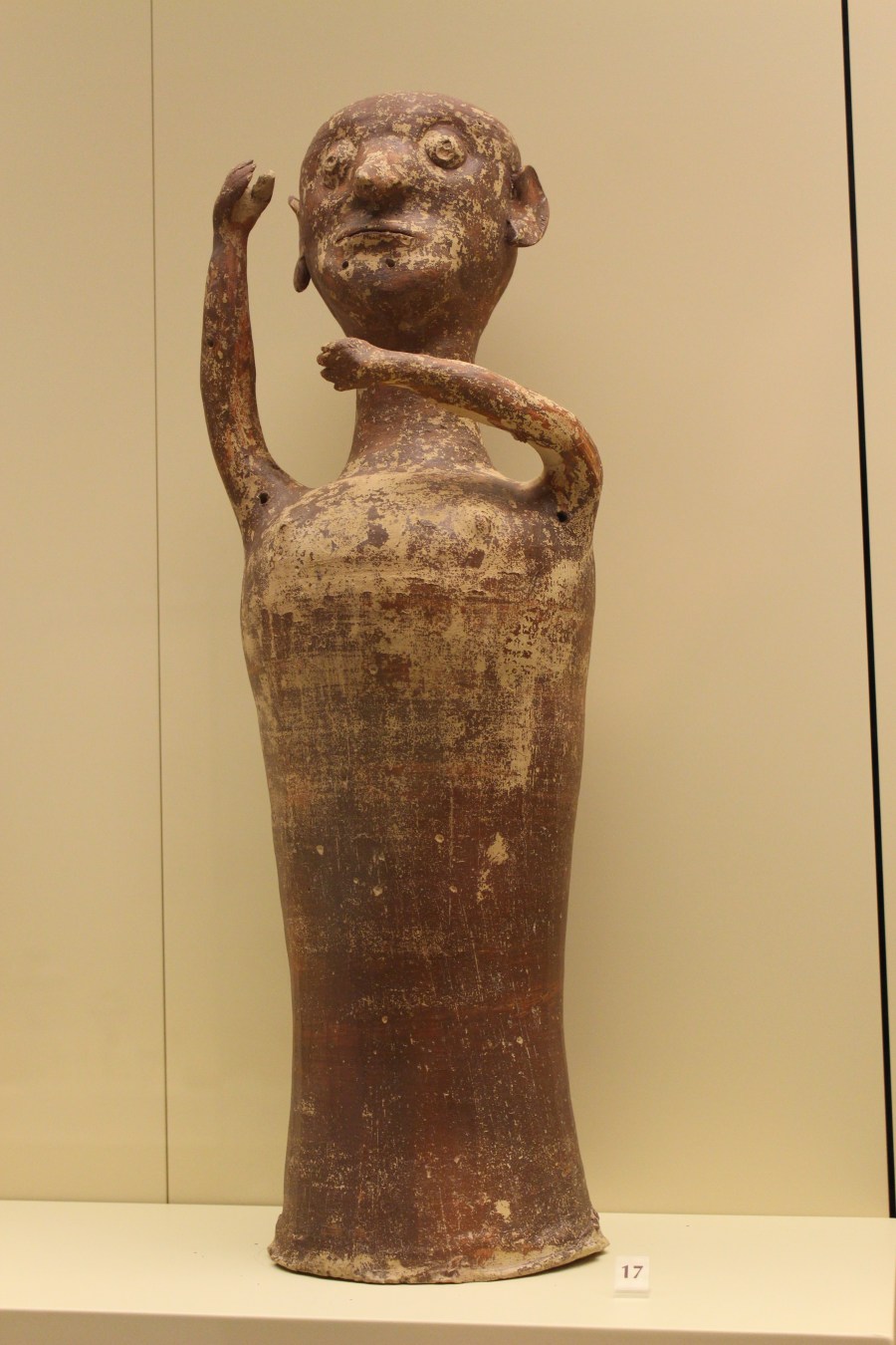 Oh, won't you dance with me? No? Well, I'll just dance alone then. (This is a Mycenaean sculpture, btw)