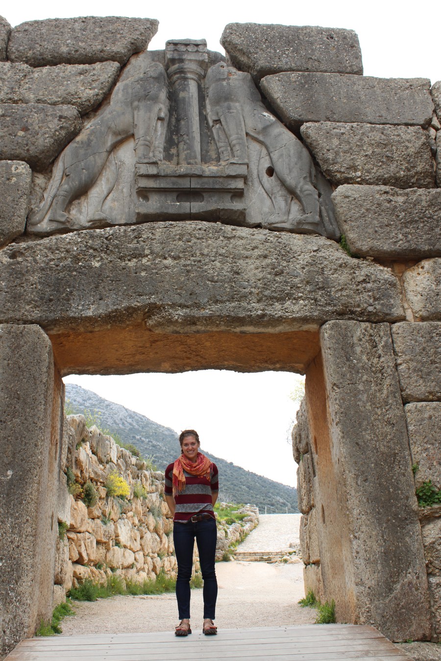 The Lion Gate, Mycenae.