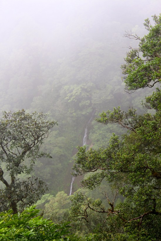 San Ramon waterfall.