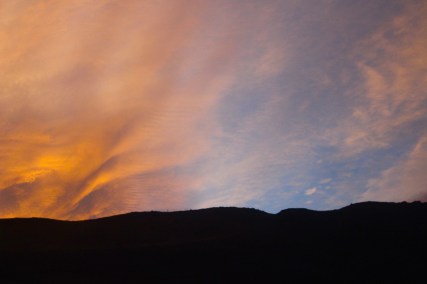 Sunset along the Gorge